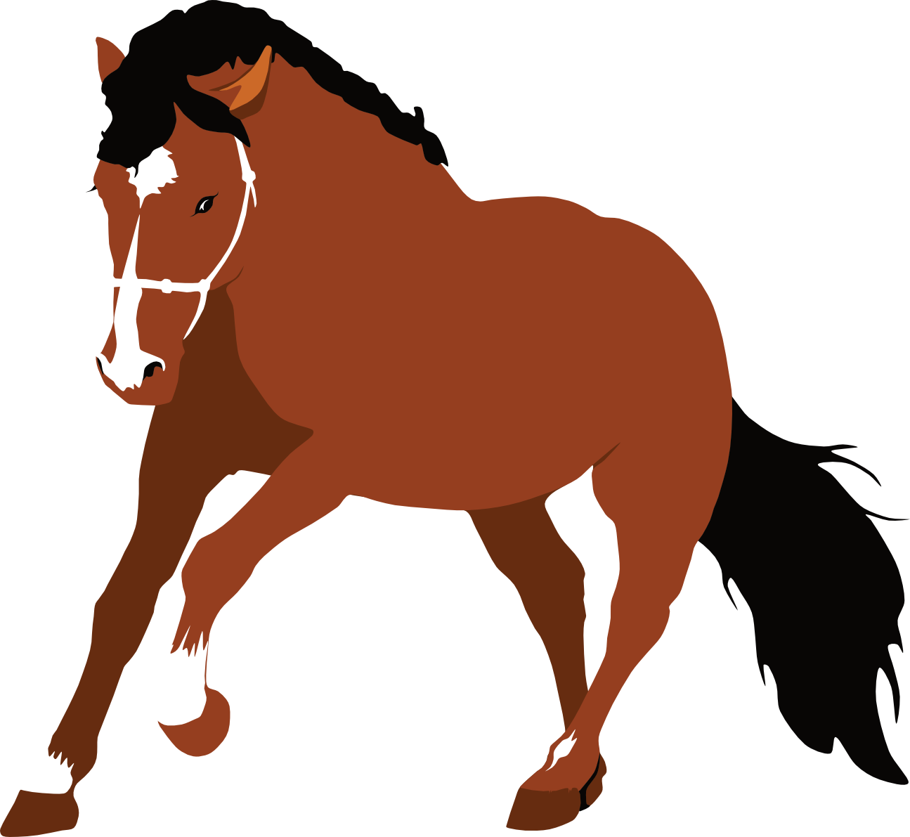 illustration of a horse
